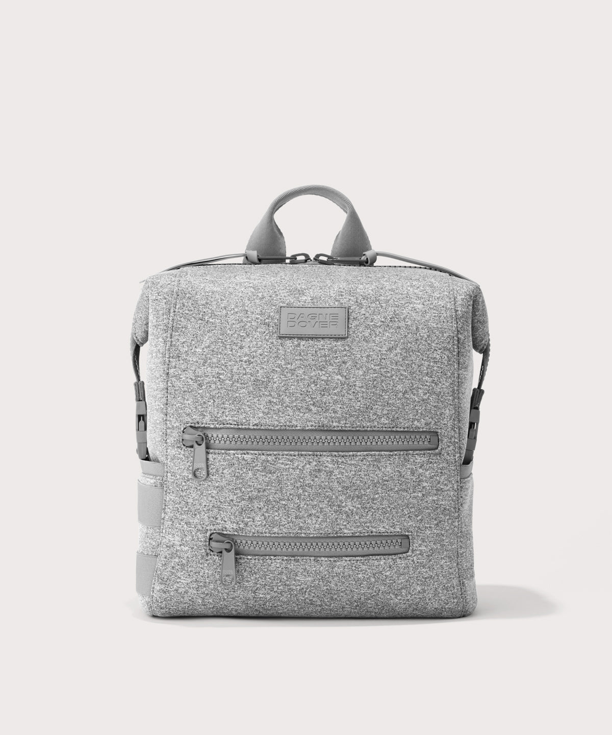 Indi Diaper Backpack in Heather Grey, Medium